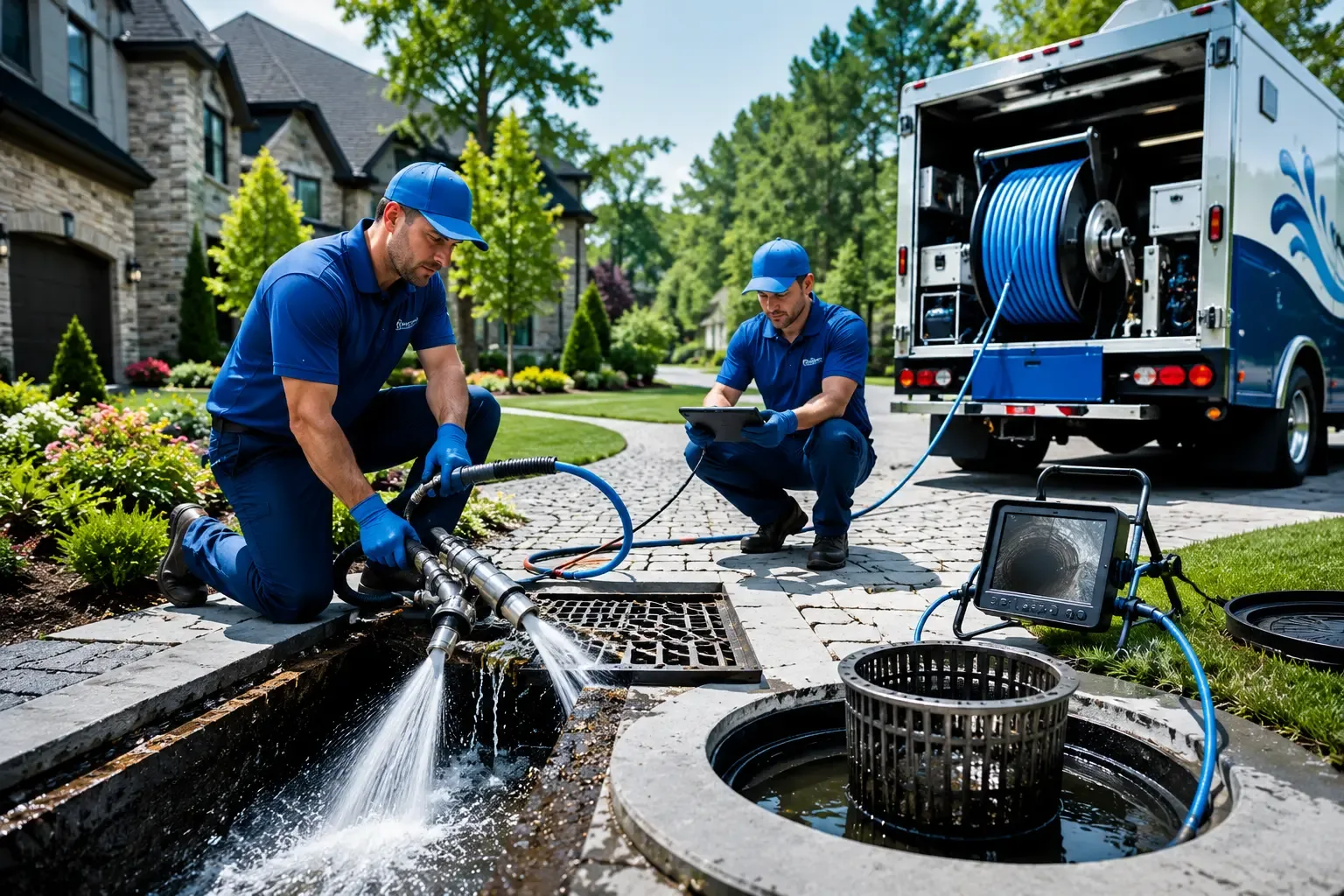 Local outdoor drain cleaning professionals in Ringwood, IL